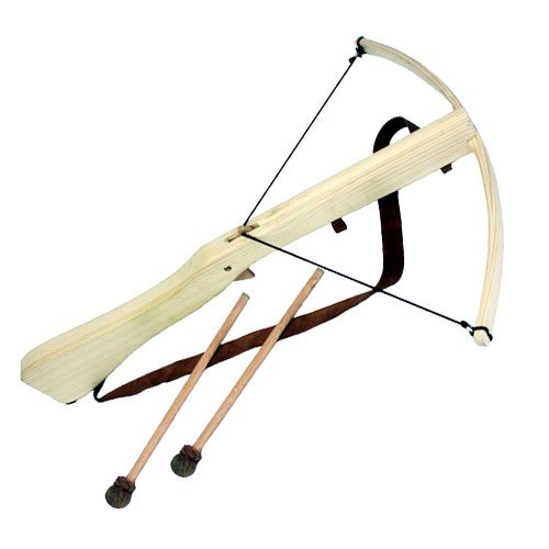 Buy Wooden Crossbow With 3 Cork-Tipped Bolts