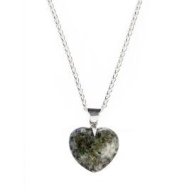 Bluestone Heart Pendant - Large