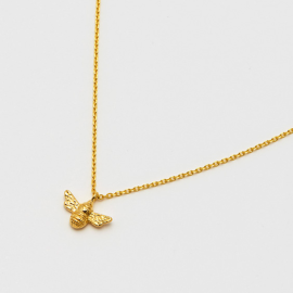 Bee Necklace Gold plated