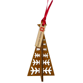 Tree Cut Out Hanging Decoration