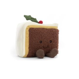 Plush Slice of Christmas Cake