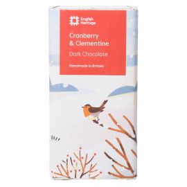 Cranberry & Clementine Dark Chocolate 90g Bar