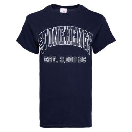 Stonehenge Est. 3000 BC Navy T-Shirt