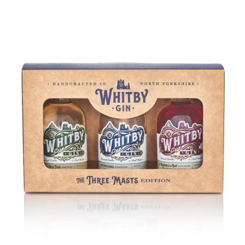 The Whitby Gin Three Masts Gift Set