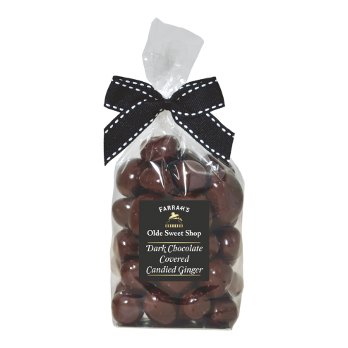 Dark Chocolate Covered Candied Ginger