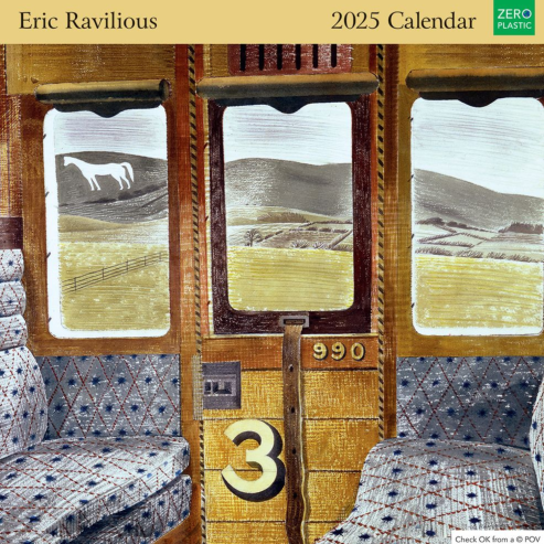 Eric Ravilious 2025 Calendar 