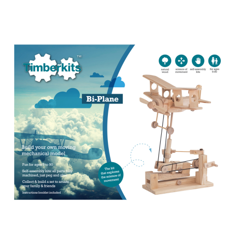 Timberkit Bi-Plane Self Build Model