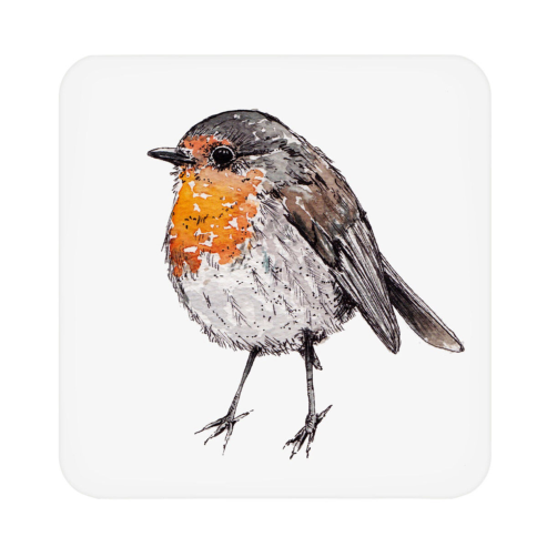 Set of 4 Robin Coasters 