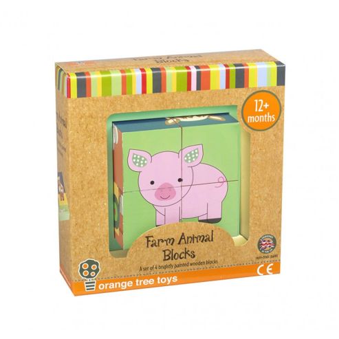 Farm Animal Puzzle Blocks