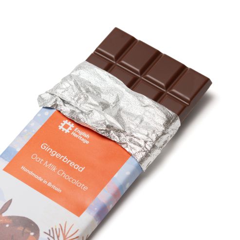 Oat Milk Ginger Flavoured Chocolate 90g Bar