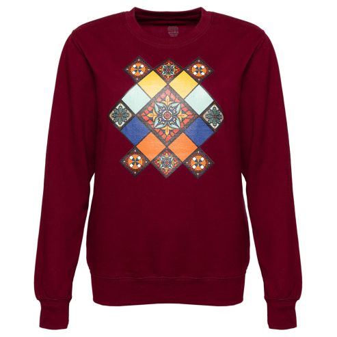 Stained Glass Emblem Sweatshirt