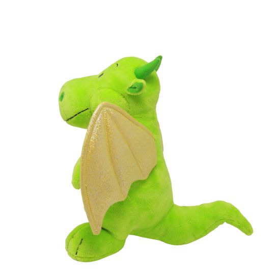 Dan cheapest Dee Green Dragon With Matching Baby Green Dragon Large 27