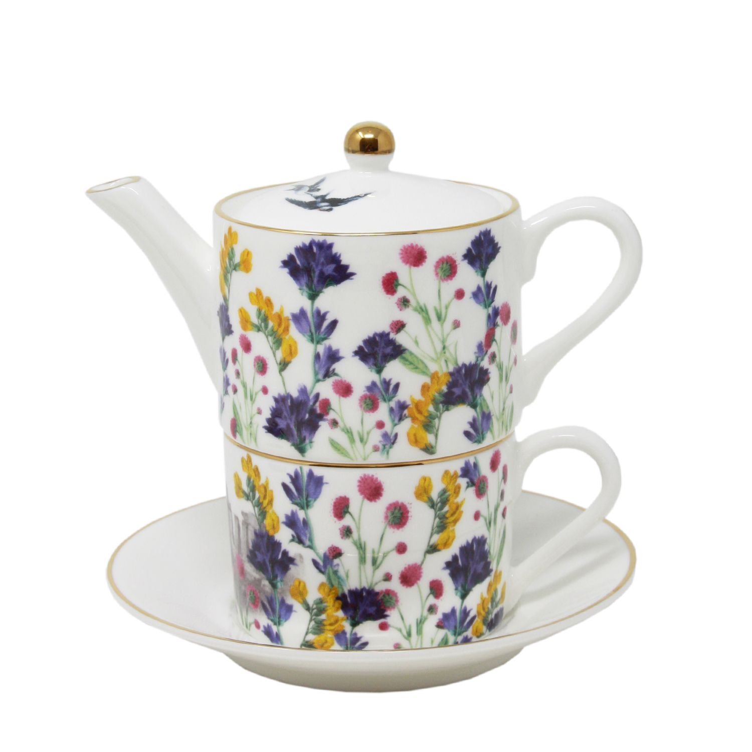 Bone china shop tea for one